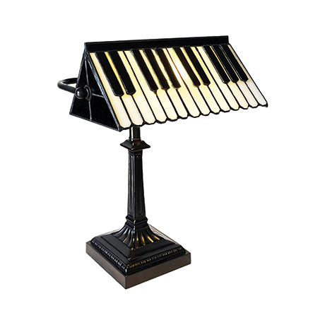 Shop Stained Glass Piano Keys Lamp